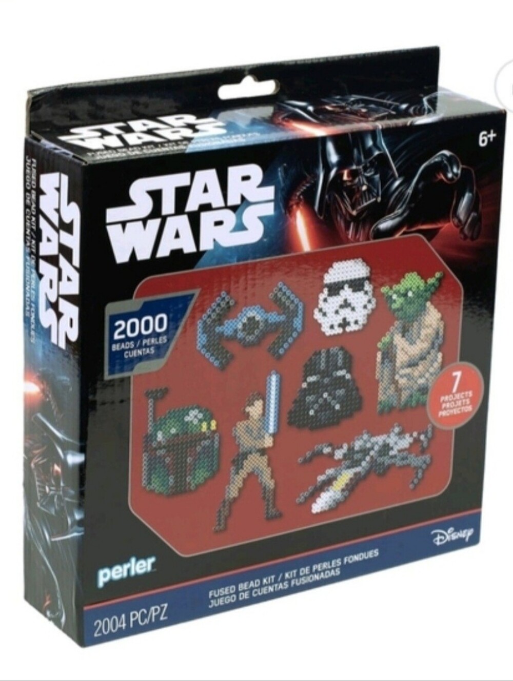 Star Wars Fused Bead Kit - Multicolor New In Box